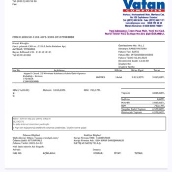 Vatan Bilgisayar’dan Alınan Kulaklıkta Garanti Ve Servis Sorunu