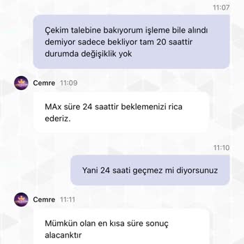 Ödeme Taleplerim Karşılanmadı, Param İade Edilmedi