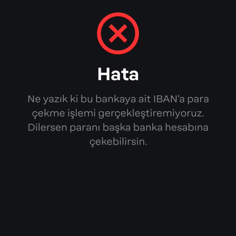 Papara Hesabımdan Banka Hesaplarıma Para Transferi Gerçekleşmiyor