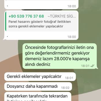 Türkiye Sigorta'da Hasar Sürecinde Tutarsız Fiyatlandırma Ve Güven Kaybı