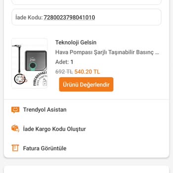 Trendyol İade Talebim Haksız Gerekçeyle Reddedildi