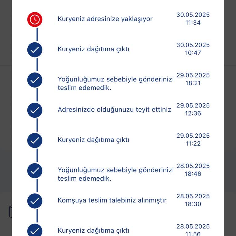 Aras Kargo Teslimatında Sürekli Erteleme Ve Bilgilendirme Sorunu