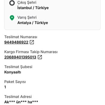 Kargom Güvenliğe Teslim Edilmedi, Ürünüm Kayıp Ve Mağdurum