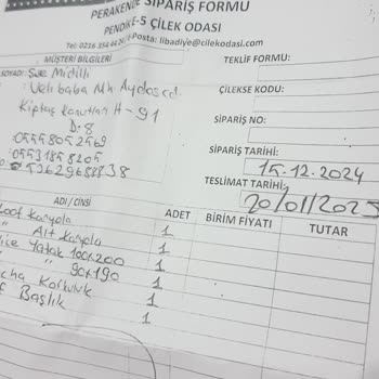 Çilek Mobilya'dan Eksik Ve Sorumsuz Teslimat