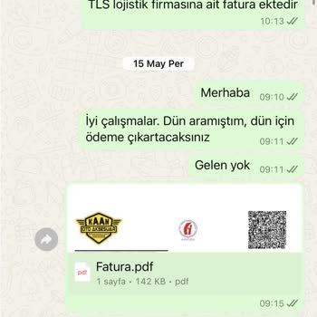 Ödeme Yapılmadı, Telefona Cevap Verilmiyor: Tls Lojistik Mağduriyeti