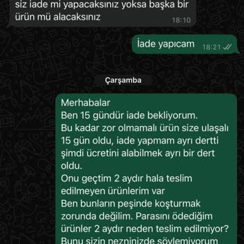 İki Aydır Teslim Edilmeyen Ürünler Ve Geri Dönmeyen Para