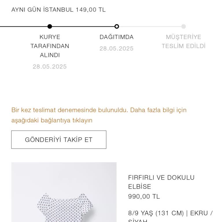 Aynı Gün Teslimat Vaadiyle Alınan Ürünler 3 Gündür Teslim Edilmedi İletişim Yok
