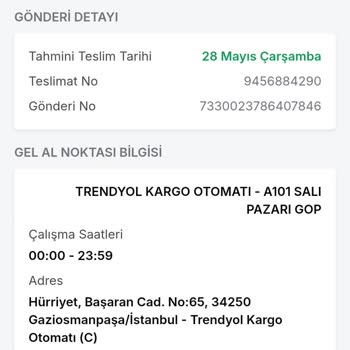 Siparişimin Kargoda Kaybolması Ve Para İadesinin Yapılmaması