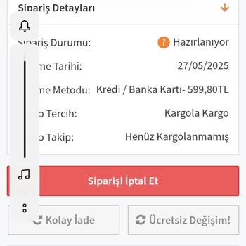 Gizce Giyim'den Siparişim Kargolanmıyor, İletişim Kurulamıyor