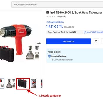 Görselde Vaat Edilen Çanta Yok, İade Reddiyle Hayal Kırıklığı!