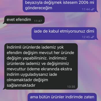 İndirimli Üründe İade Reddi Ve Yüksek Kargo Ücreti Mağduriyeti