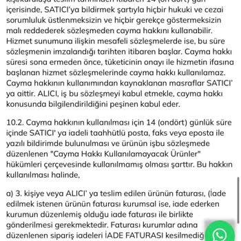 İndirimli Üründe İade Reddi Ve Yüksek Kargo Ücreti Mağduriyeti