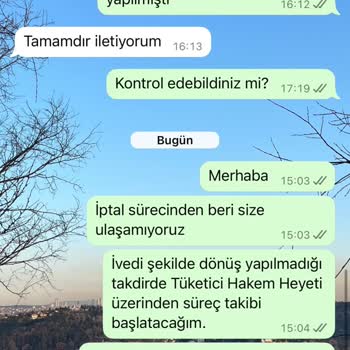 İptal Sonrası Ücret İadesi Yapılmıyor, Ulaşılamıyor!