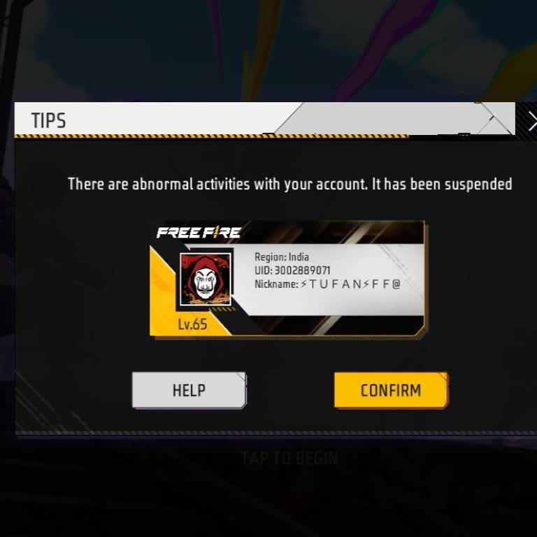 My Free Fire Max ID Has Been Suspended Without Any Valid Reason