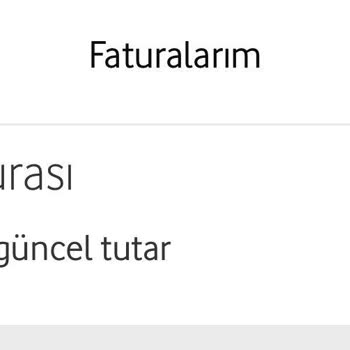 Vodafone Taahhütlü Fatura Beklenmedik Şekilde Arttı Bilgilendirme Yapılmadı