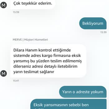 Amazon Prime Üyeliğinde Kargo Teslimatında Yaşanan Adres Ve İletişim Sorunları