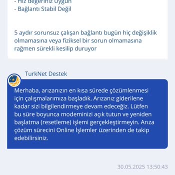 İnternet Kesintisi Ve Müşteri Hizmetlerinde İlgisizlik
