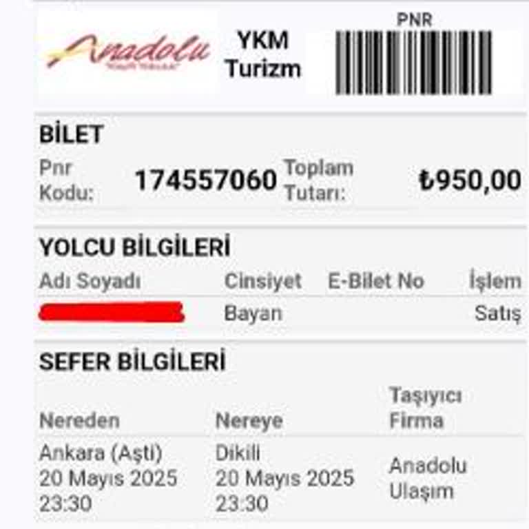 Var Olmayan Otobüse Bilet Satışı Ve İade Sorunu