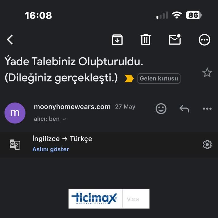 Sipariş İptali Ve İletişimsizlik Nedeniyle Yaşanan Mağduriyet