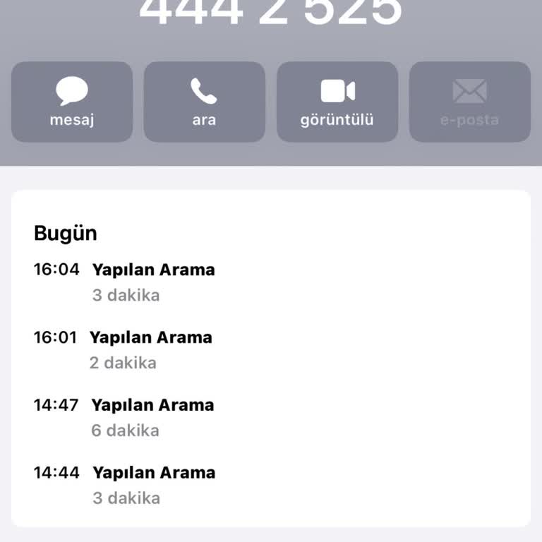 Müşteri Hizmetleri Aramalarım Yarıda Kesildi Ve Geri Dönüş Yapılmadı