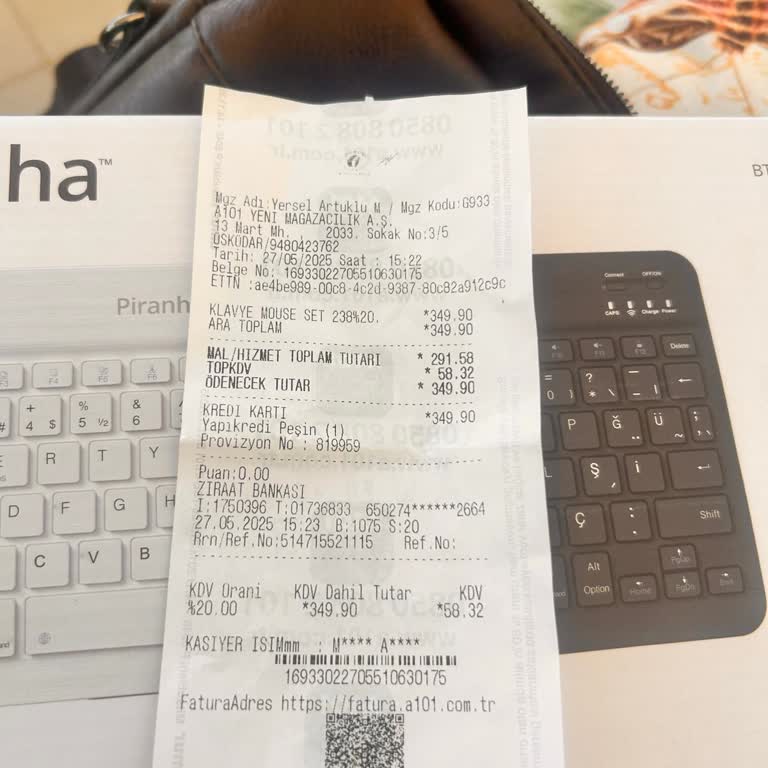 A101'den Aldığım Piranha Klavye-Mouse'un İadesinde Yaşadığım Zorluk Ve Servis Sorunu