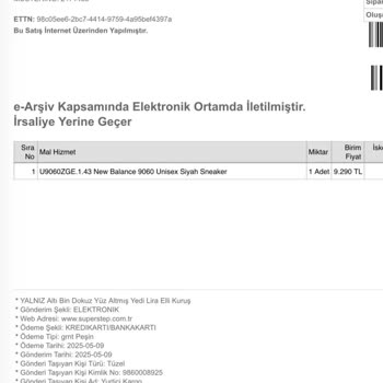 Sol Ayakkabı Ciddi Rahatsızlık Ve Ağrı Yapıyor, Değişim Talep Ediyorum