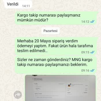 Sipariş Sonrası İletişimsizlik Ve Kargo Sorunları