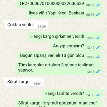 Sipariş Sonrası İletişimsizlik Ve Kargo Sorunları