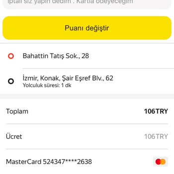 Yapılmayan Yolculuk İçin Ücret Alındı, Şoför İlgisiz Ve Kaba Davrandı