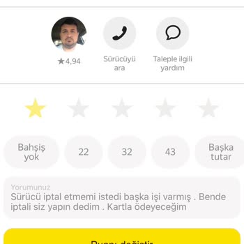 Yapılmayan Yolculuk İçin Ücret Alındı, Şoför İlgisiz Ve Kaba Davrandı