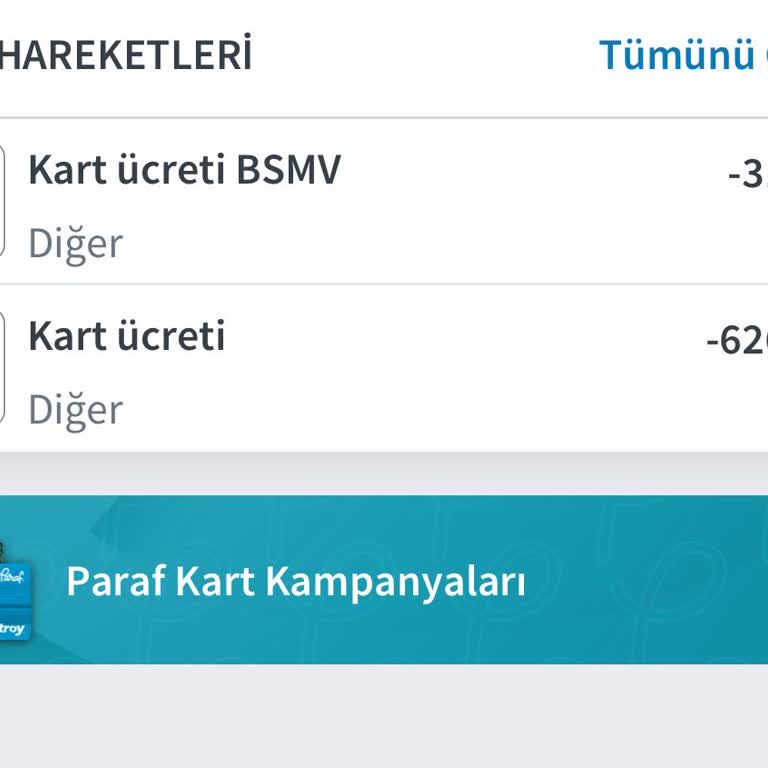 Halkbank Paraf Platinum Kart Ücreti İadesi Talebi