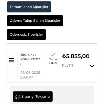 Seçtiğim Ürünler Yerine Farklı Ürün Ve Eksik İade Tutarı