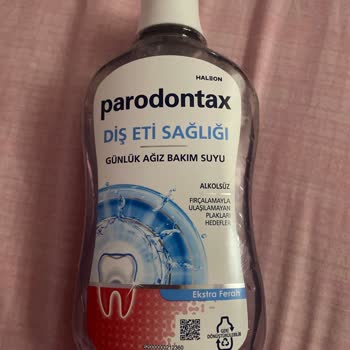 Parodontax Ağız Bakım Suyunun Yoğun Kıvamı Rahatsız Ediyor