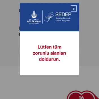 İBB Evlilik Desteği Başvurusunda Hata Alıyorum