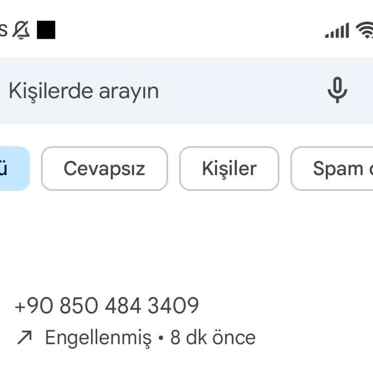 08504843409 Numara Tarafından Gelen Yanıltıcı Arama!