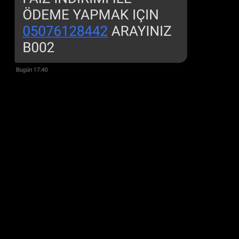 Haksız Borç Mesajı İle Mağdur Edildim, Çözüm Bekliyorum