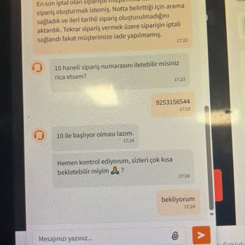 Yemek Siparişim İptal Edildi, Ücret İadesi Yapılmadı Ve Bilgilendirme Eksikliği Yaşadım