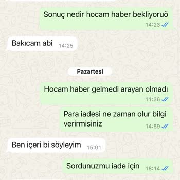 Yanlış Ürün Ve Ücret İadesinde Büyük Mağduriyet Yaşadım