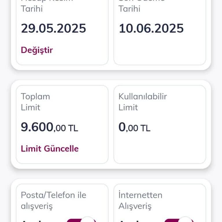 Kredi Kartı Borcumu Ödememe Rağmen Kısıtlama Kaldırılmadı