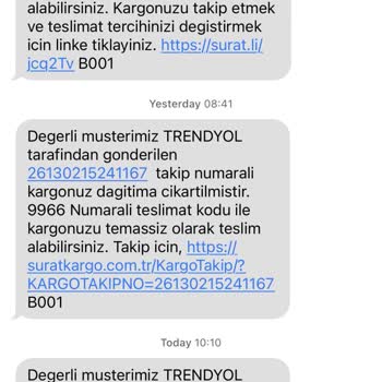 Teslimat Sürecindeki Gecikme Ve Yanıltıcı Teslim Kodları