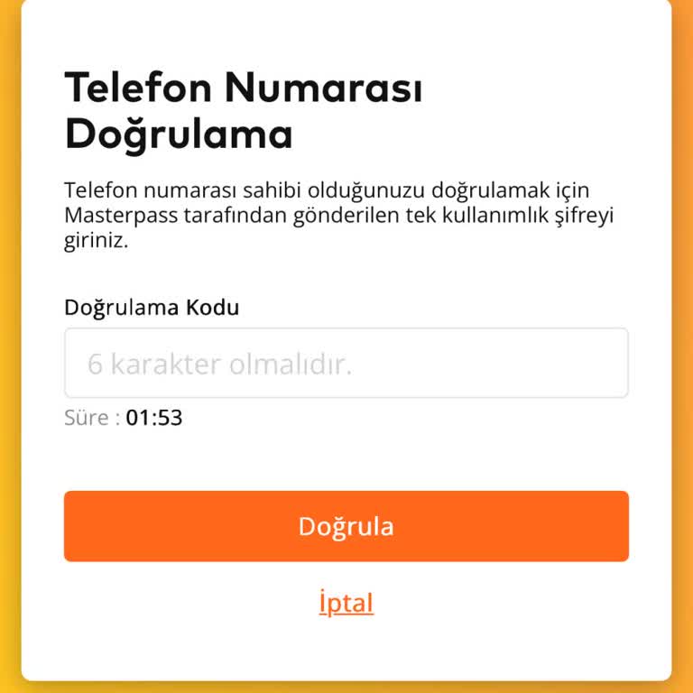 Masterpass SMS Kodları Gelmiyor Giriş Ve Kayıt İşlemleri Başarısız Oluyor