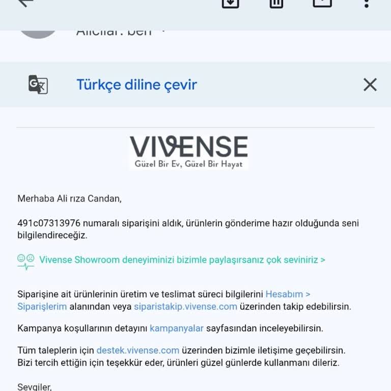 Vivense Yatak Teslimatı 2 Aydır Gecikti Müşteri Hizmetleri Çözüm Sunmuyor
