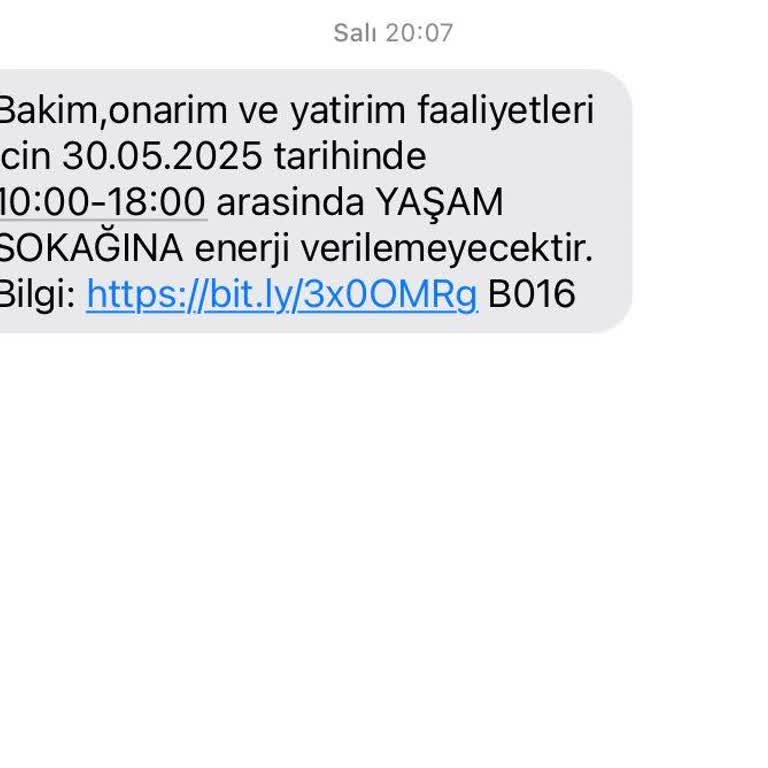 Elektrik Kesintisi Süresi Ve Bilgilendirme Eksikliği Mağduriyeti