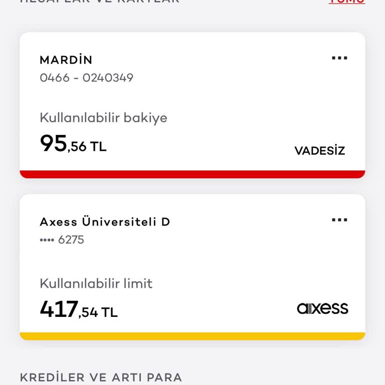 Kredi Kartı Limiti Ve Müşteri Hizmetlerine Ulaşamama Sorunu