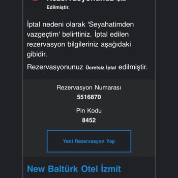 Ücretsiz İptal Sonrası Ücret İadesi Yapılmıyor, Müşteri Mağdur Ediliyor