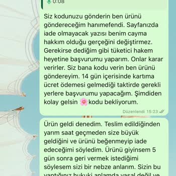 İade Talebim Reddedildi, Haklarım Göz Ardı Edildi