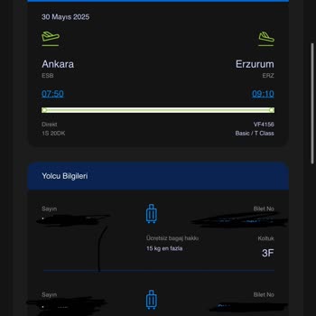 Ajet Uçuşunda Koltuk Ve Hizmet Mağduriyeti: Müşteri Talepleri Göz Ardı Ediliyor