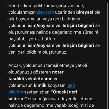 Ajet Uçuşunda Koltuk Ve Hizmet Mağduriyeti: Müşteri Talepleri Göz Ardı Ediliyor