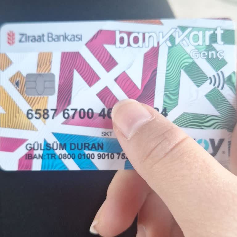Ziraat Genç Kart İle Ödeme Yapılamıyor, Kart Çalışmıyor