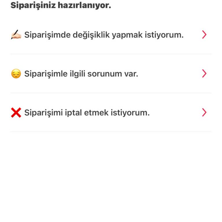 Siparişimle İlgili Bilgi Eksikliği Ve Çözüm Sunulmaması